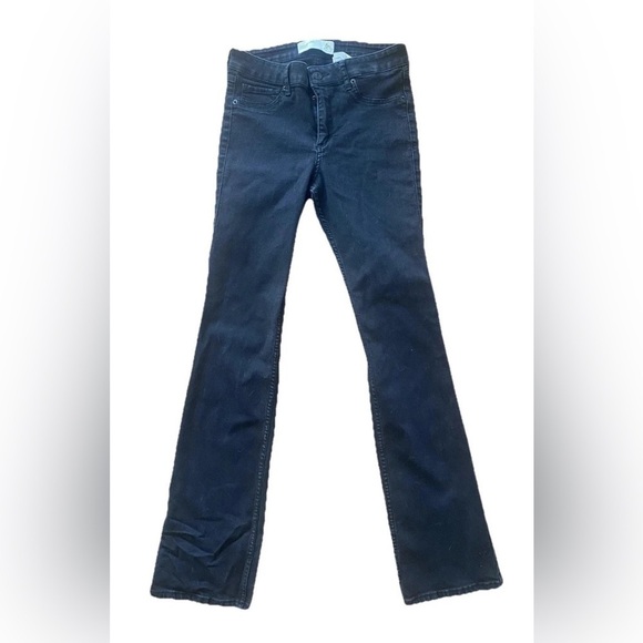 Abercrombie & fitch black Boot Flare Jeans Size 6 - Picture 2 of 5